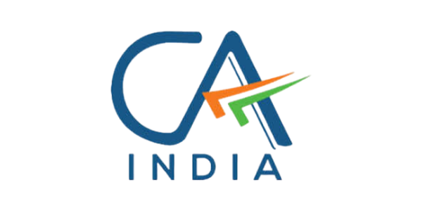 CA India — recognition and partner logo