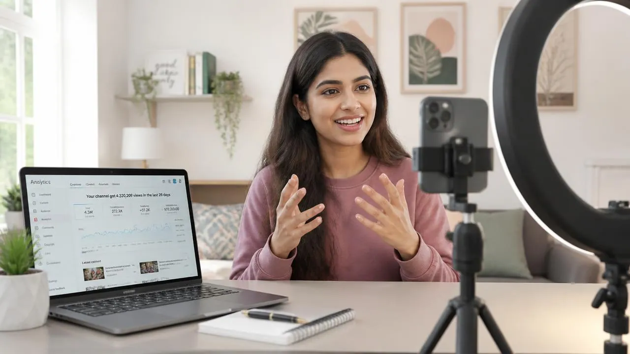 Creator monetizing social media with the Monetive AI platform